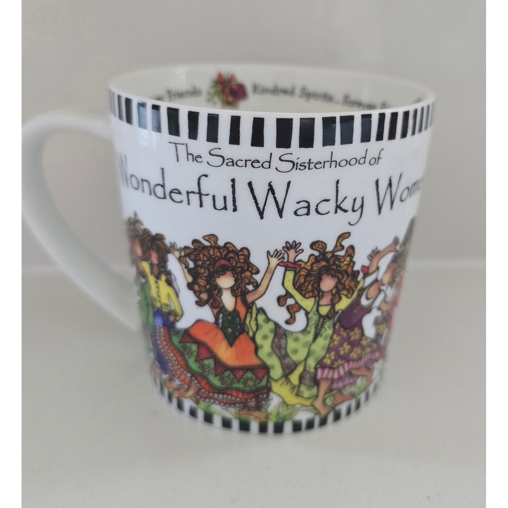 Suzy Toronto Sacred Sisterhood of Wonderful Wacky Women Ceramic Coffee Mug 12oz